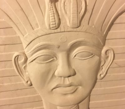 Keramik Wand-Relief «Pharao»