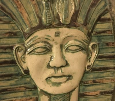 Keramik Wand-Relief «Pharao»