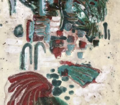 Keramik Wand-Platte «Des Artes»